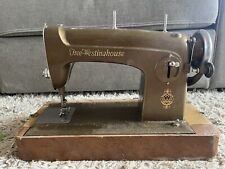 Vintage Free Westinghouse Sewing Machine with original hard case