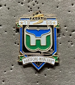 Hartford Whalers Score 1995 NHL Hockey Pin - Bild 1 von 1