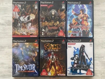 SONY PS2 Akumajo & Castlevania & Vampire Panic & Time Splitter & Spawn Cool Girl - Image 1 of 4