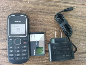 10 pièces Nokia 1280 - téléphone portable noir bleu (débloqué) - Photo 1 sur 12