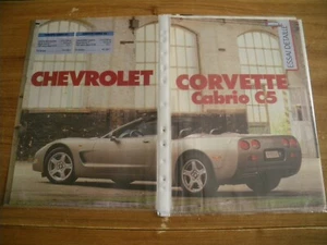ESSAI DETAILLE........... CHEVROLET CORVETTE CABRIOLET C 5......... - Imagen 1 de 1
