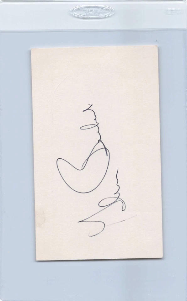 Glenn Beckert Chicago Cubs Autograph Index Card *1781 Foto 1 de 1