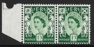 Sg XS22a 1/3 Scotland with variety - Broken Oblique in value UNMOUNTED MINT - Picture 1 of 1