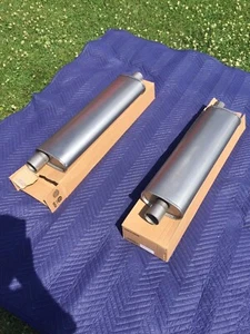 1958 1959 1960 1961 1962 1963 1964 Full Size Chevrolet Stainless 2 1/2" Muffler - Picture 1 of 9