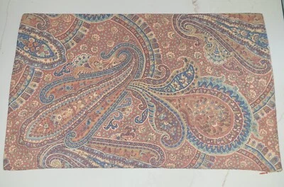 LOT OF 2 Pottery Barn GAYLE Paisley Lumbar Pillow Cover 16 x 26 Cotton Linen NEW - Image 1 of 4