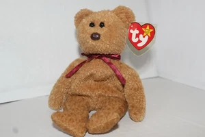 TY BEANIE BABY, ORSETTO RICCIO - Foto 1 di 1