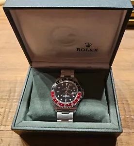 Rolex GMT-Master II "Coke" original Box + Papiere, Anker, Revision, top Zustand - Bild 1 von 18