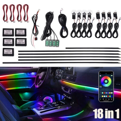 Auto Symphony RGB LED Ambientebeleuchtung Innenraumbeleuchtung mit App Control