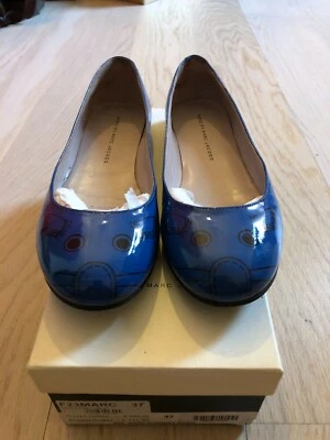Ballerine Marc by Marc Jacobs Mouse topo misura 37 blu vernice - Immagine 1 di 4