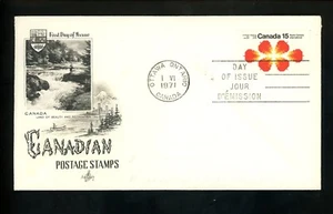 Postal History Canada FDC #541 Radio International Media 1971 Artcraft - Picture 1 of 2
