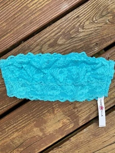 Nuevo con etiquetas Cosabella Never Say Never Coquetee Bandeau Talla Pequeña -Azul Mediterráneo #1102 - Imagen 1 de 6