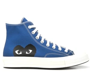 COMME DES GARCONS PLAY x CONVERSE CHUCK 70 HI ZAPATILLAS MUJER ZAPATILLAS A08794C - Imagen 1 de 6