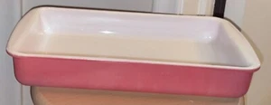 Vintage Pyrex #232 Flamingo Rosa 2 Quart Lasagne Backform - Bild 1 von 10