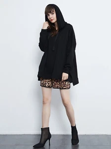 Oversized Long Sleeve Pockets Casual Pullover Hoodie Sweatshirt - Picture 1 of 20