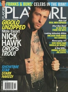 NICK HAWK PLAYGIRL Magazine Summer 2013! - Picture 1 of 1