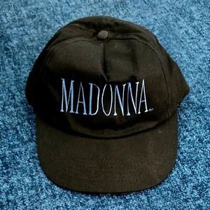 MADONNA RUBIA AMBICIÓN PROMO ERA GORRA DE BÉISBOL ICONO CLUB DE FANS SOMBRERO 1990! - Imagen 1 de 7