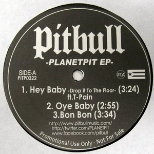12" PITBULL Planet Pit EP PITP0322PROM RCA UK PROMO - Picture 1 of 1