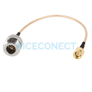 Cable coleta RF conector recto a N hembra SMA macho RG316 para antena Wifi - Imagen 1 de 3