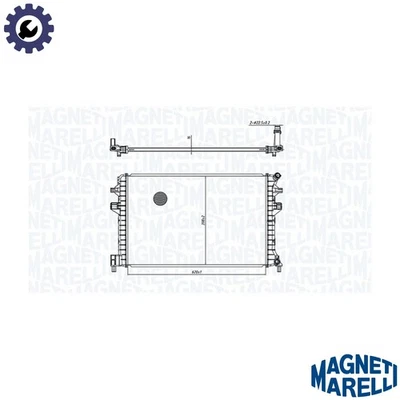 RADIATOR ENGINE COOLING 350213166300 FOR SKODA KAROQ OCTAVIA/III/Combi SUPERB - Image 1 of 4