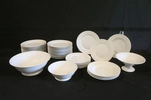 servizio piatti porcellana Ginori antico XIX secolo alzata ciotole richard - Foto 1 di 23