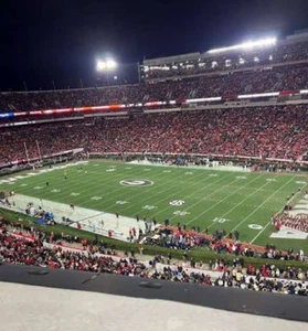 2 Georgia VS Texas Football Tickets - 300 Level Sideline - Picture 1 of 2