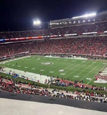 2 Georgia VS Texas Football Tickets - 300 Level Sideline - Image 1 of 2