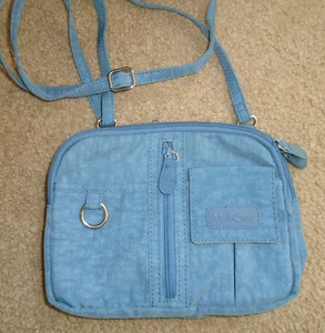 Bolso Organizador Bandolera MultiSac Nylon Triple Compartimento Cremallera - Imagen 1 de 16