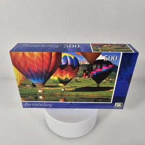 Puzzlebug 500 Piece HOT AIR BALOONS 18.25 in X 11 New, Sealed - Picture 1 of 6