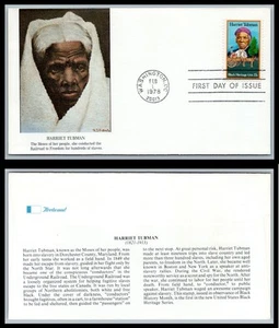 US FDC # 1744 13c Harriet Tubman  Fleetwood   1978, 9p8636 - Picture 1 of 1