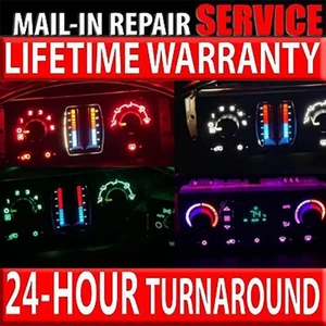 MAIL-IN LED SERVICE 03/07 SILVERADO TAHOE SIERRA YUKON HEATER CLIMATE CONTROL - Picture 1 of 1