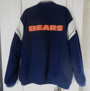 Vtg Reebok NFL Team Apparel On Field Chicago Bears Jacket Mens 2XL CLEAN* - Picture 1 of 10