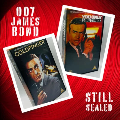 Various 007 James Bond VHS Video Tapes | All Sealed | Discounts Available - Image 1 of 3
