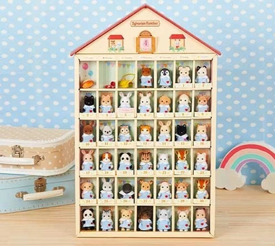 [Japan Limited] Sylvanian Families Baby Calendar Exclusive Figure Shiro Usagi - Image 1 of 4