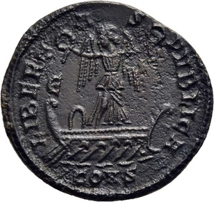 FITZ CONSTANTINOPLA AE FOLLIS CONSTANTIN I LA GRAN GALERÍA VICTORIA @NON1695 - Imagen 1 de 2