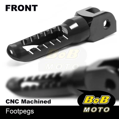 estriberas delanteras BOB CNC NEGRAS para Ducati 998/S/R todo el año Foto 1 de 4