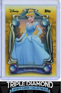 2025 Topps Disney Wonder #11 Cinderella Gold Foil #35/50 BNA599 - Picture 1 of 2