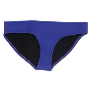 Triangl, Bikiniunterteil, Größe: M, Blau/Schwarz, Einfarbig, Scuba, Damen #iOT - Bild 1 von 5