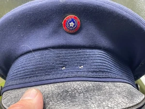 Original United States Texas Badged Peaked Cap - Size 54 - Picture 1 of 6