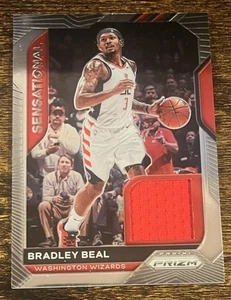 2020-21 Prizm #SSW-BBR Bradley Beal Sensational Jersey WIZARDS - Bild 1 von 2