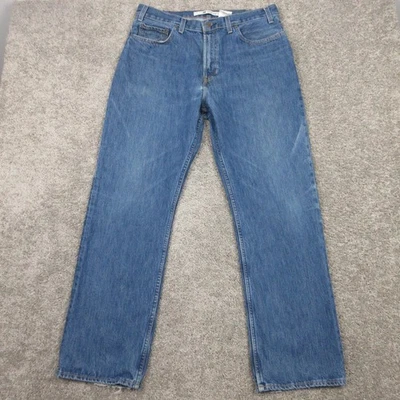 Vintage Gap Jeans Mens 36x32 Blue Easy Fit Relaxed Baggy Faded Denim Pants Y2K - Image 1 of 4