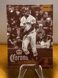 ⚾️ 2022 Topps Stadium Club Julio Rodriguez RC Sepia Rookie #148 Mariners ⚾️ - Picture 1 of 13