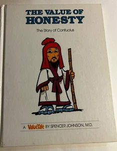 Der Wert der Ehrlichkeit Geschichte des Konfuzius ValueTale Spencer Johnson 1979 HC - Bild 1 von 5