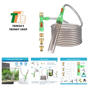 Aquarium Reinigungswerkzeuge, Aquarium Wasserwechsler Kit, Siphon Aquarium Vakuum... - Bild 1 von 8