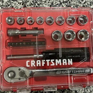 CRAFTSMAN Socket Set, Nano Metric, 3/8" Drive, 24Piece (CMMT12011) - Picture 1 of 5