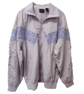 Fenty Puma By Rihanna Womens Tricot Mix Oversized Track Jacket, Thistle, Medium - Image 1 of 3