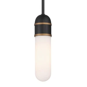 Crystorama Lighting Group CAP-8511 Capsule 3"W LED Mini Pendant - Gold - Picture 1 of 7