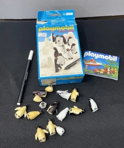 Vintage 1985 Playmobil Color Pinguine 3671 originalverpackt - Bild 1 von 10