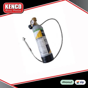 Gas Shock schrader valve Refill Tool and Disposable Nitrogen Bottle - Bild 1 von 1