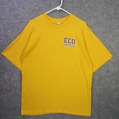 East Carolina Pirates Shirt Mens XL NCAA Football Cotton Exchange University - Image 1 of 4