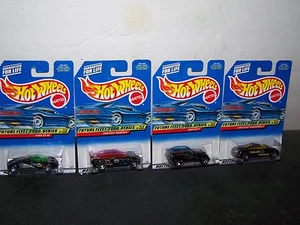 Hot Wheels Future Fleet 1999 serie 2000 juego de 4 sin paquete - Imagen 1 de 5